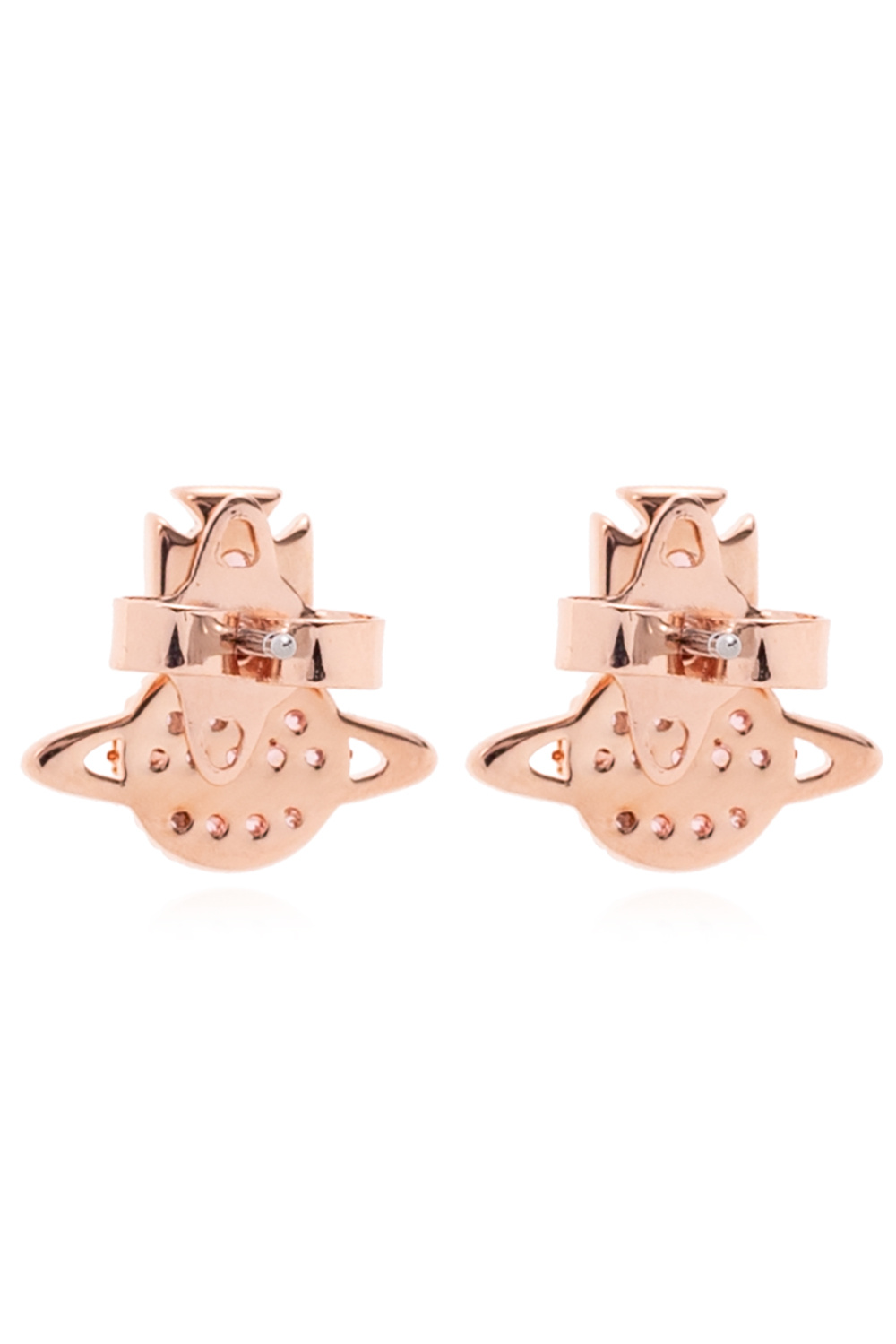 Vivienne westwood tamia store rose gold tone earrings